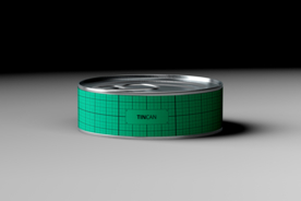 罐头样机 正视图