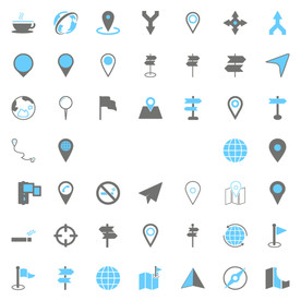 位置UI图标合集