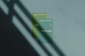 名片样机效果图