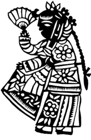 剪影 窗花 中国风 剪纸 手工