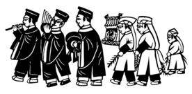剪影 窗花 中国风 剪纸 手工