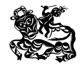剪影 窗花 中国风 剪纸