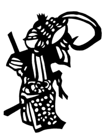 窗花 剪影 中国风 剪纸 手工