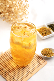 桂花雪梨水果茶