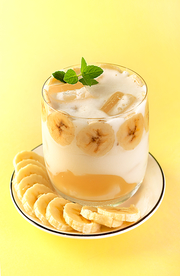 香蕉牛奶