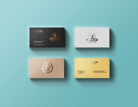 名片样机效果图