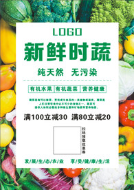 水果蔬菜海报