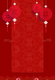 红色背景