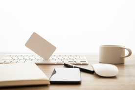 商务桌面背景简洁留白