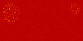 红色背景