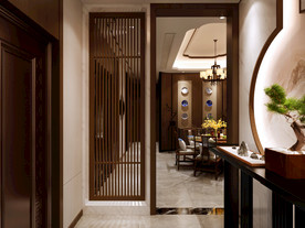 新中式室内装修效果图