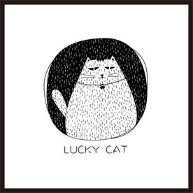 装饰画 卡通熊猫 无框画 卡通