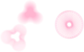 矢量粉红渐变排版素材插画图形设