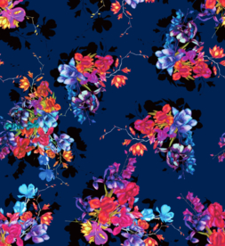 高清分层印花布