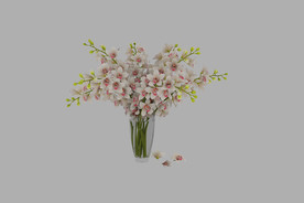桌花3d模型