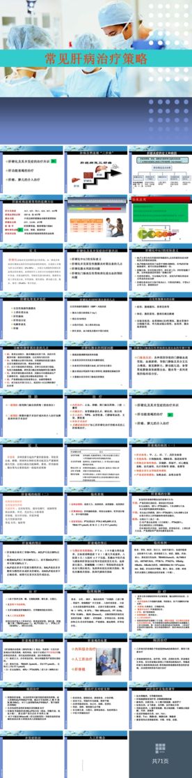 临床常见肝病治疗策略讲课医疗