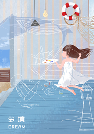 梦幻插画 少女手绘插画