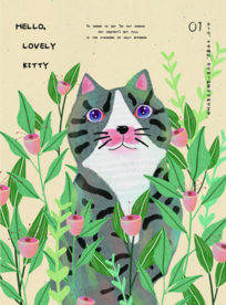 梦幻插画 卡通 动物梦幻插画