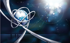 现代网络科技背景