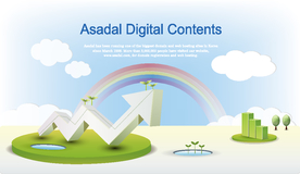 现代网络科技背景