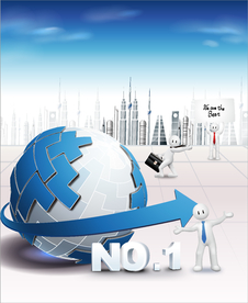 现代网络科技背景