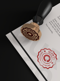 印章效果图样机