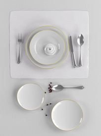 餐具效果图样机