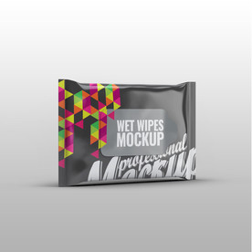 湿巾包装效果图样机
