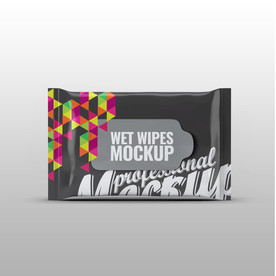 湿巾包装效果图样机