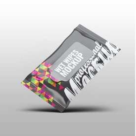 湿巾包装效果图样机