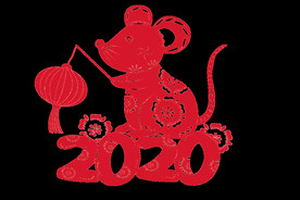 鼠年剪影