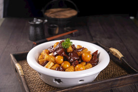 金桔牛腩烧山药