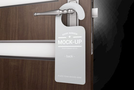 拉手吊牌效果图样机