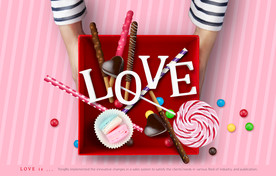 创意巧克力海报