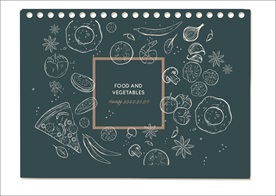 蔬菜手绘稿画册