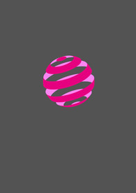 红色飘带球素材图标网站矢量