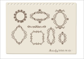 8款欧式边框设计