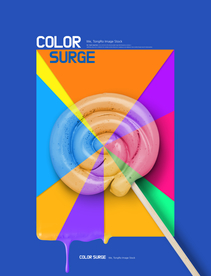 创意甜品海报背景