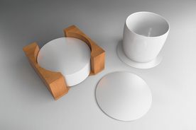 酒杯 酒杯垫样机