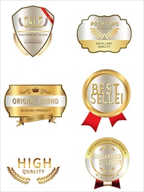 促销标签 爆款热卖 特惠清仓