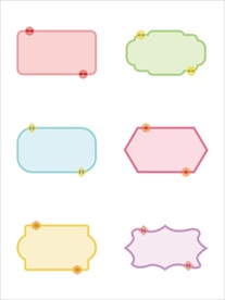 促销标签 爆款热卖 特惠清仓