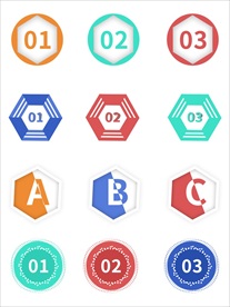 促销标签 爆款热卖 特惠清仓