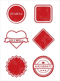 促销标签 爆款热卖 特惠清仓