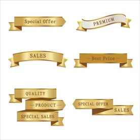 促销标签 爆款热卖 特惠清仓