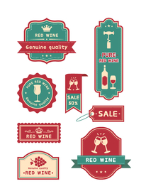 促销标签 爆款热卖 特惠清仓