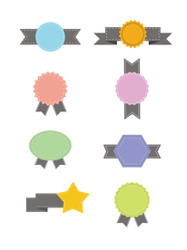 促销标签 爆款热卖 特惠清仓