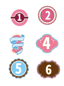 促销标签 爆款热卖 特惠清仓