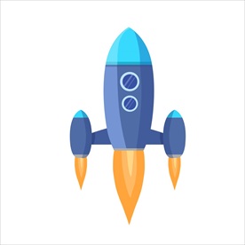 手绘火箭素材 火箭 火箭素材