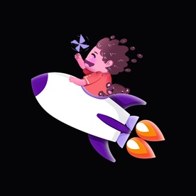 手绘火箭素材 火箭 火箭素材