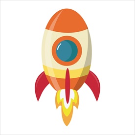 手绘火箭素材 火箭 火箭素材